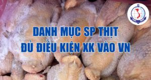 Danh sách các doanh nghiệp UNITED KINGDOM đủ điều kiện xuất khẩu thịt và sản phẩm thịt động vật vào việt nam