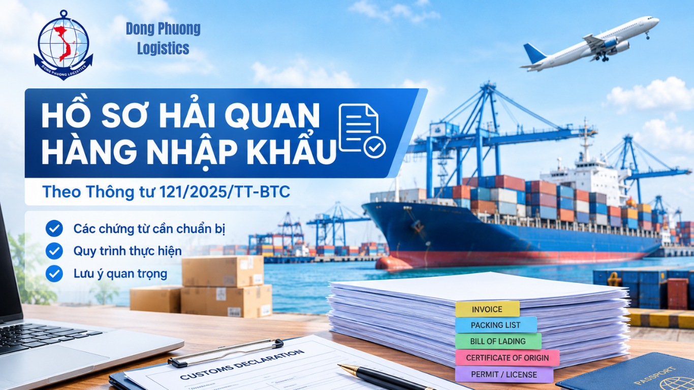 Hồ sơ hải quan hàng nhập khẩu
